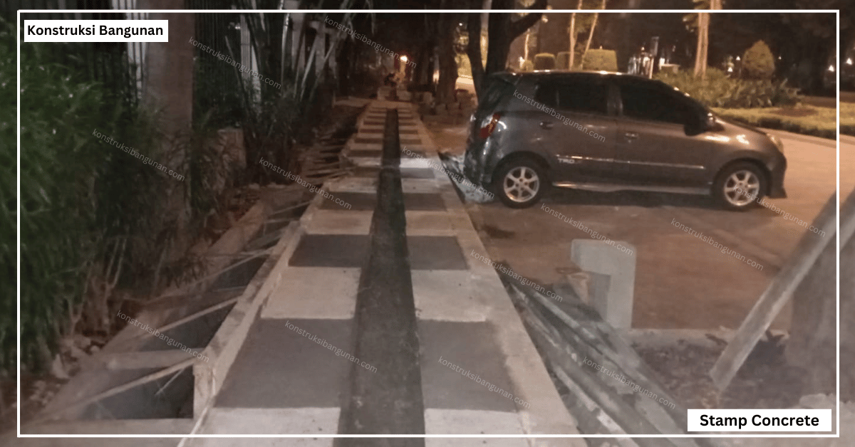 Jasa Pemasangan Stamp Concrete