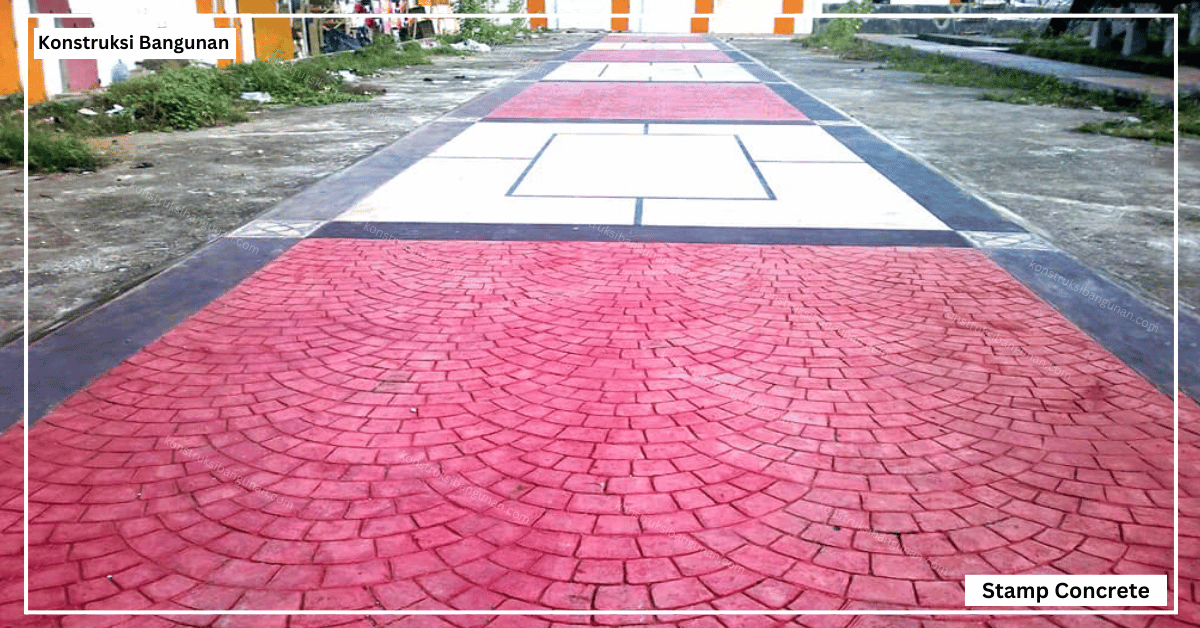 Jasa Pemasangan Stamp Concrete