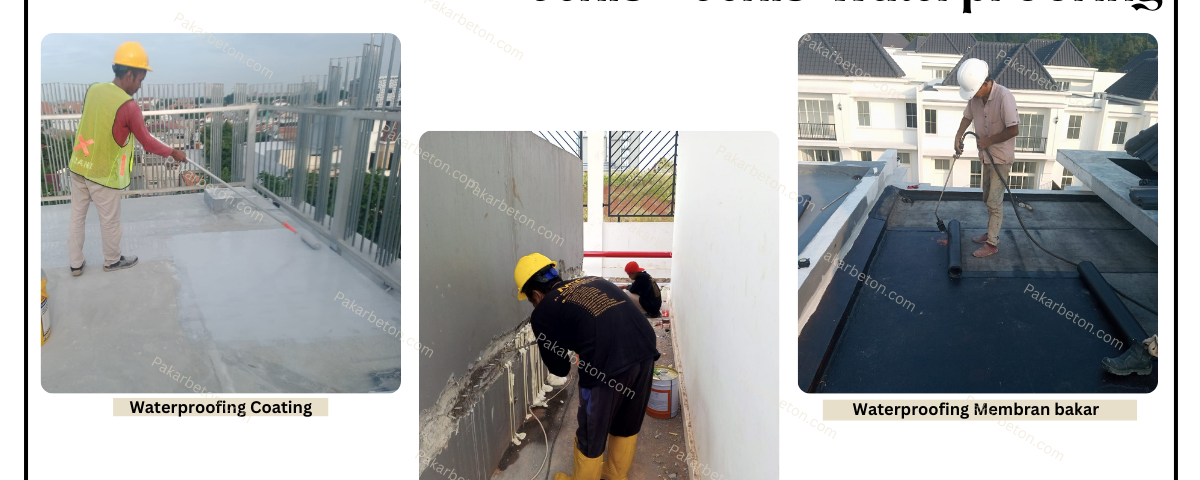 Jasa Waterproofing Dak Beton