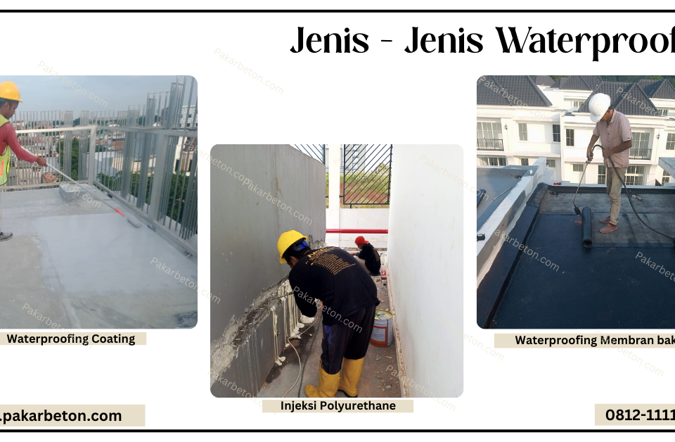 Jasa Waterproofing Dak Beton