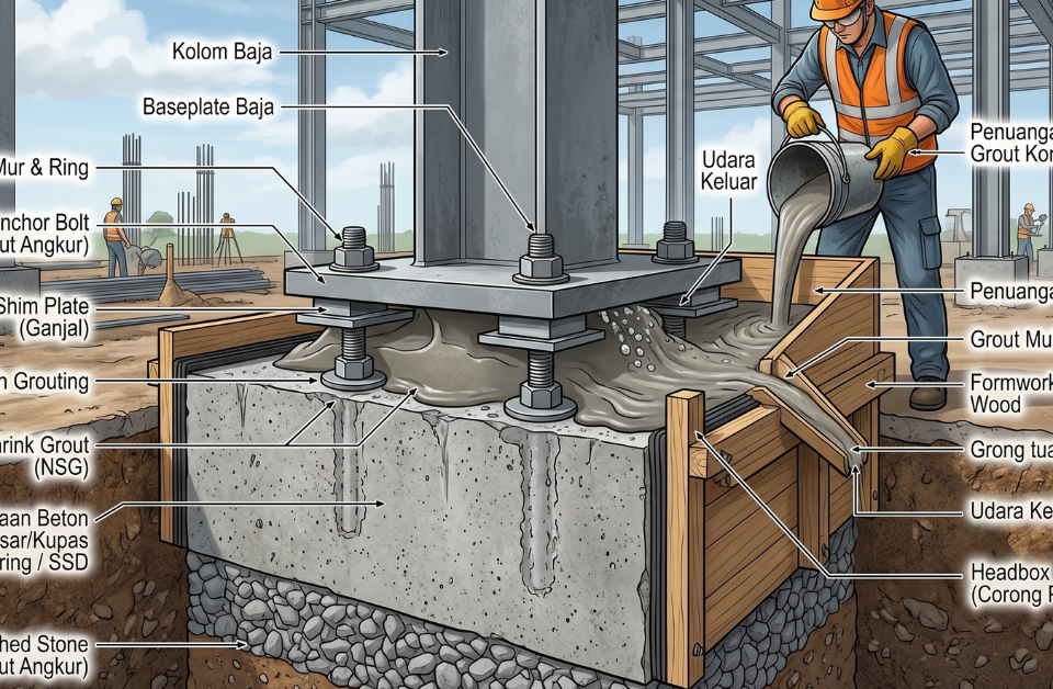Grouting Pondasi