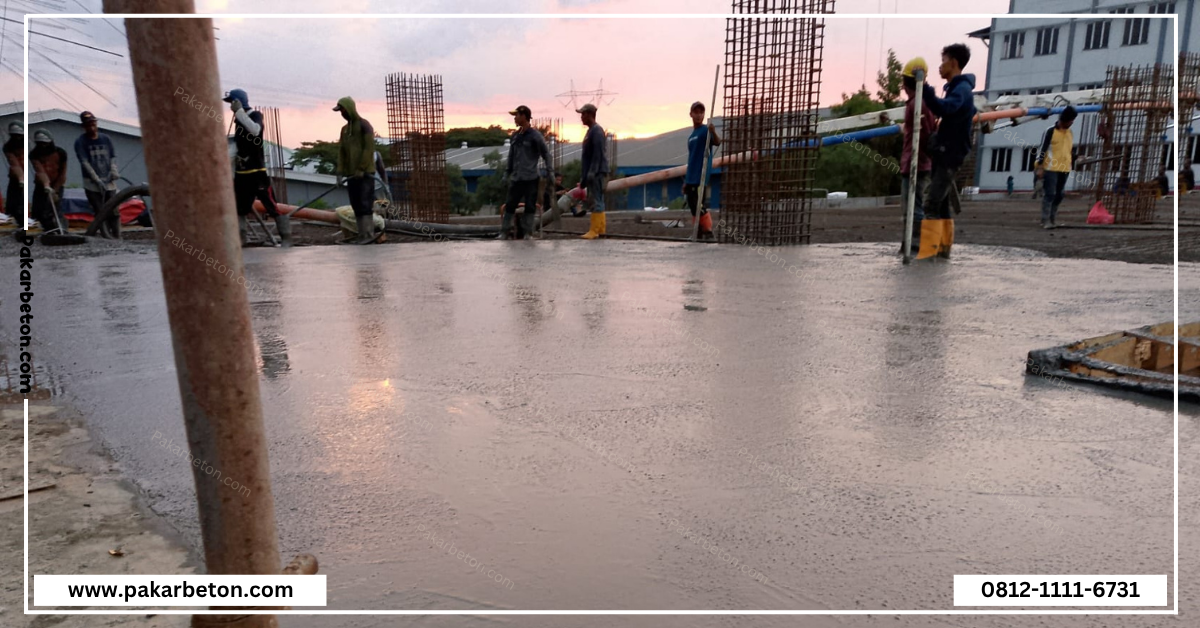 Jasa Pengecoran Lantai Beton