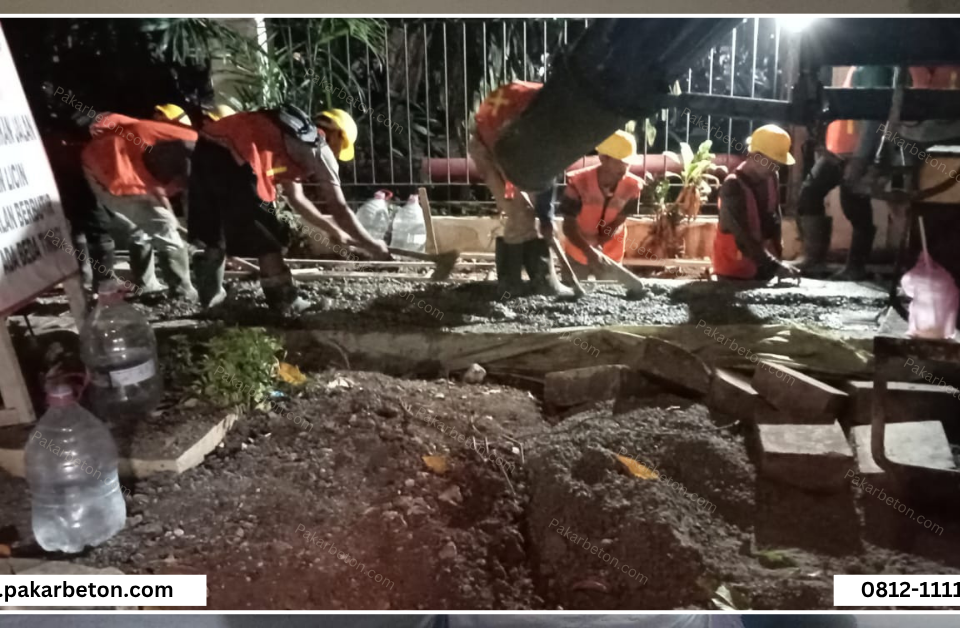 Jasa Pengecoran Lantai Beton